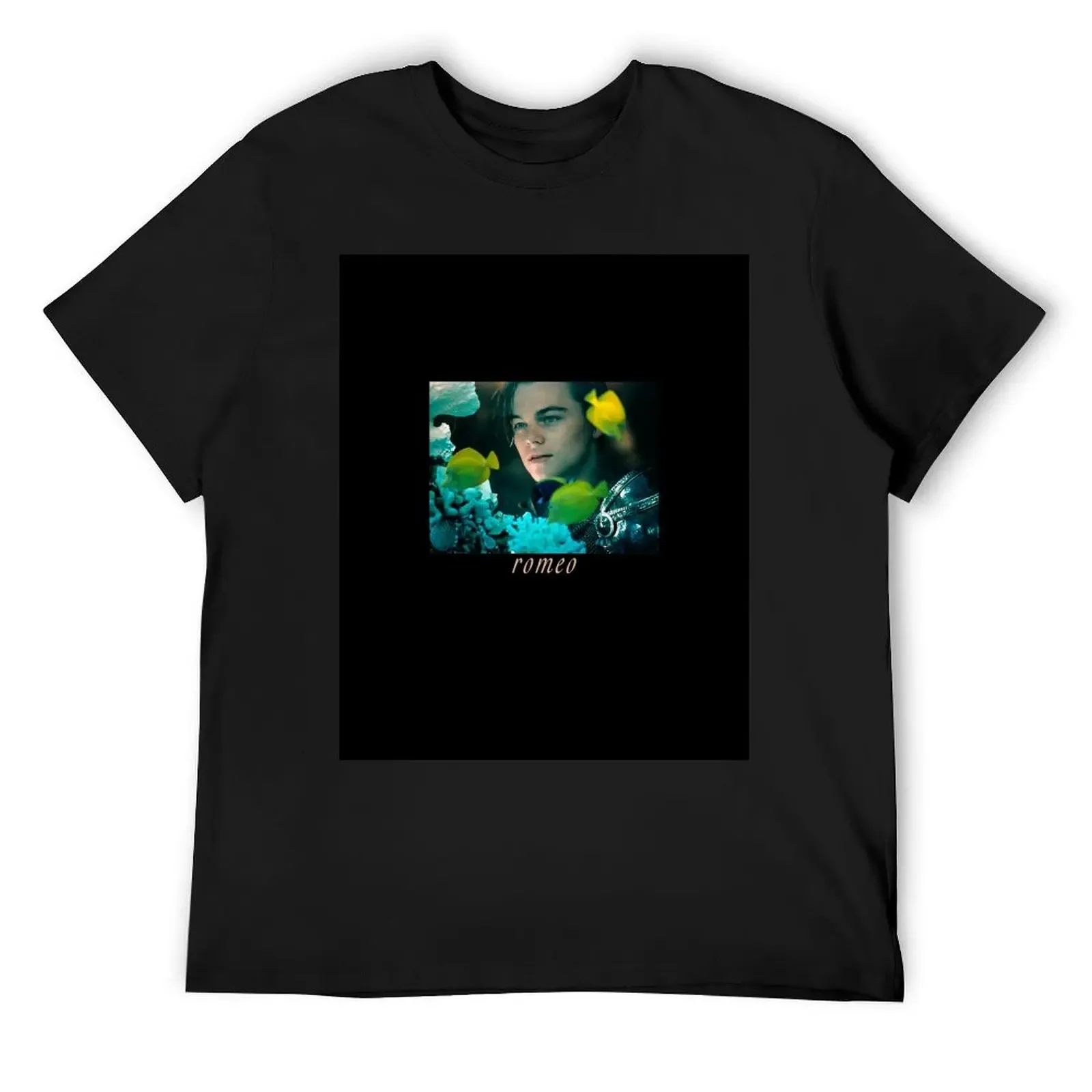 Retro Romeo And Juliet 1996 Leonardo Dicaprio Claire Danesfans Cool Gift T-Shirt Short sleeve tee sweat vintage t shirt men