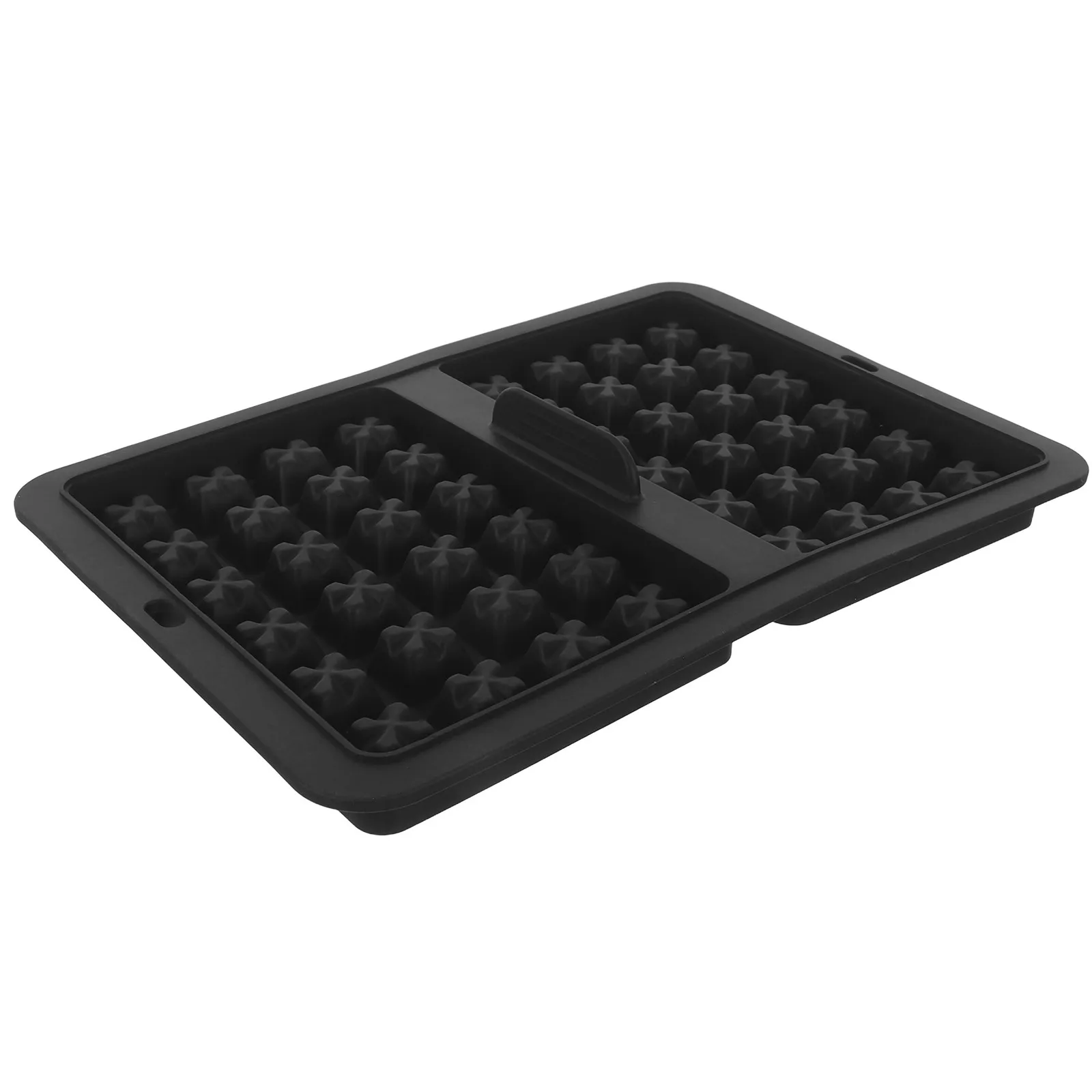 Food Grade Silicone Waffle Mold for Air Fryer Reusable Nonstick Flexible Baking Pan Easy Clean Foldable Space Saving Home Baker