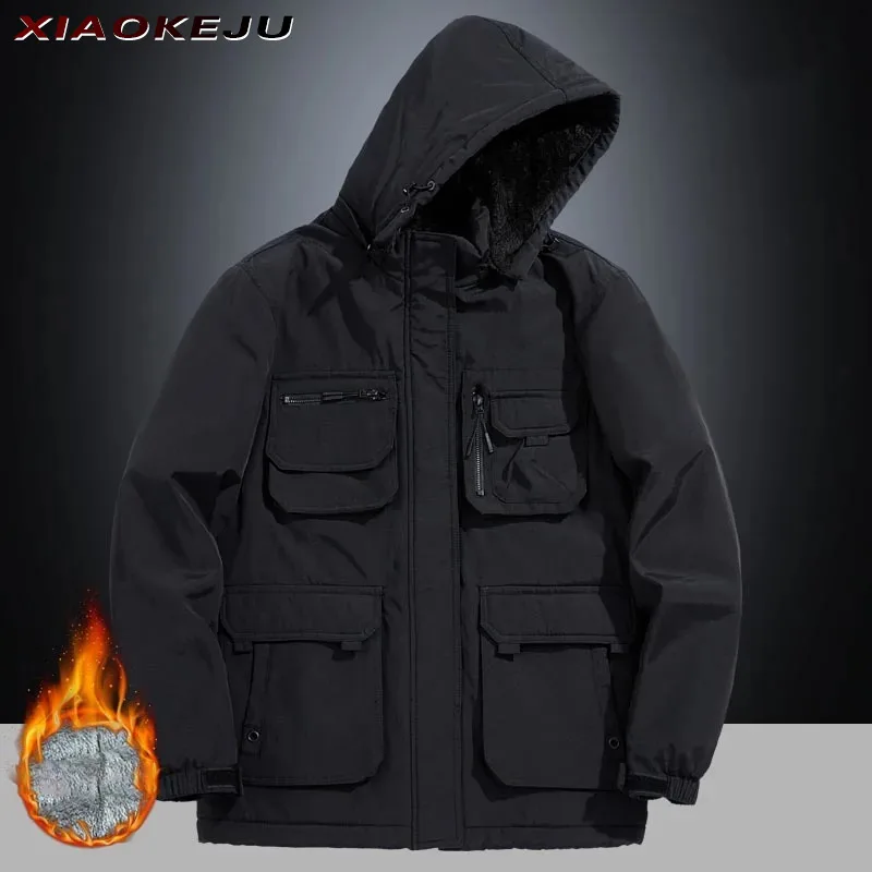 Bomber Male Jacket Man Brand Tactical Jacket Motorcycle Clothes Oversize Military Retro Trekking Camping Heating