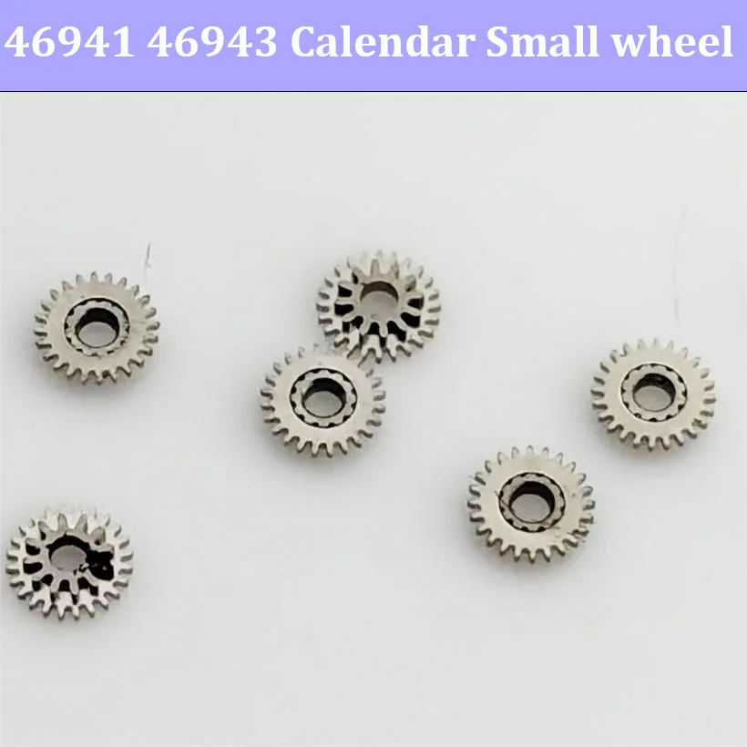 Double-Layer Wheel Calendar Watch Accessory Suitable for 46941 46943 Mechanical Movement Small Wheel Part