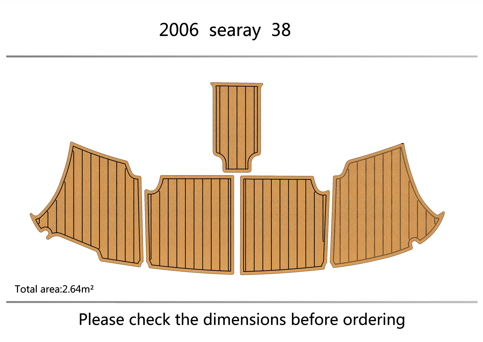 

2006 searay 38 swimming platform 1/4" 6mm EVA fAUX carpet Water Ski Yacht Fishing Boat Non-slip mat floor