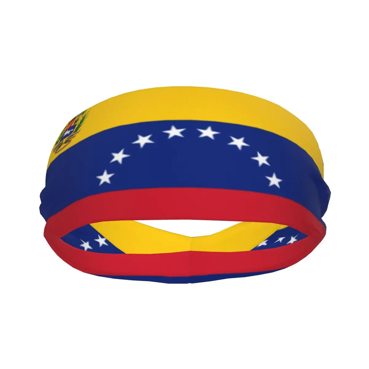 Flag Of Venezuela Elastic Hair Band Yoga Headband Makeup Hair Hoop Headwrap