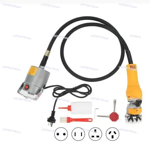

Hanging high-power electric wool shears, wool faders, flexible shafts, electric wool shears