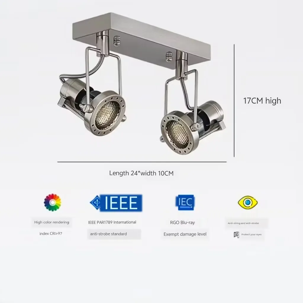 

Потолочные светильники в индустриальном стиле, светильники с тремя плафонами, светильники с двумя плафонами, для декора гостиной