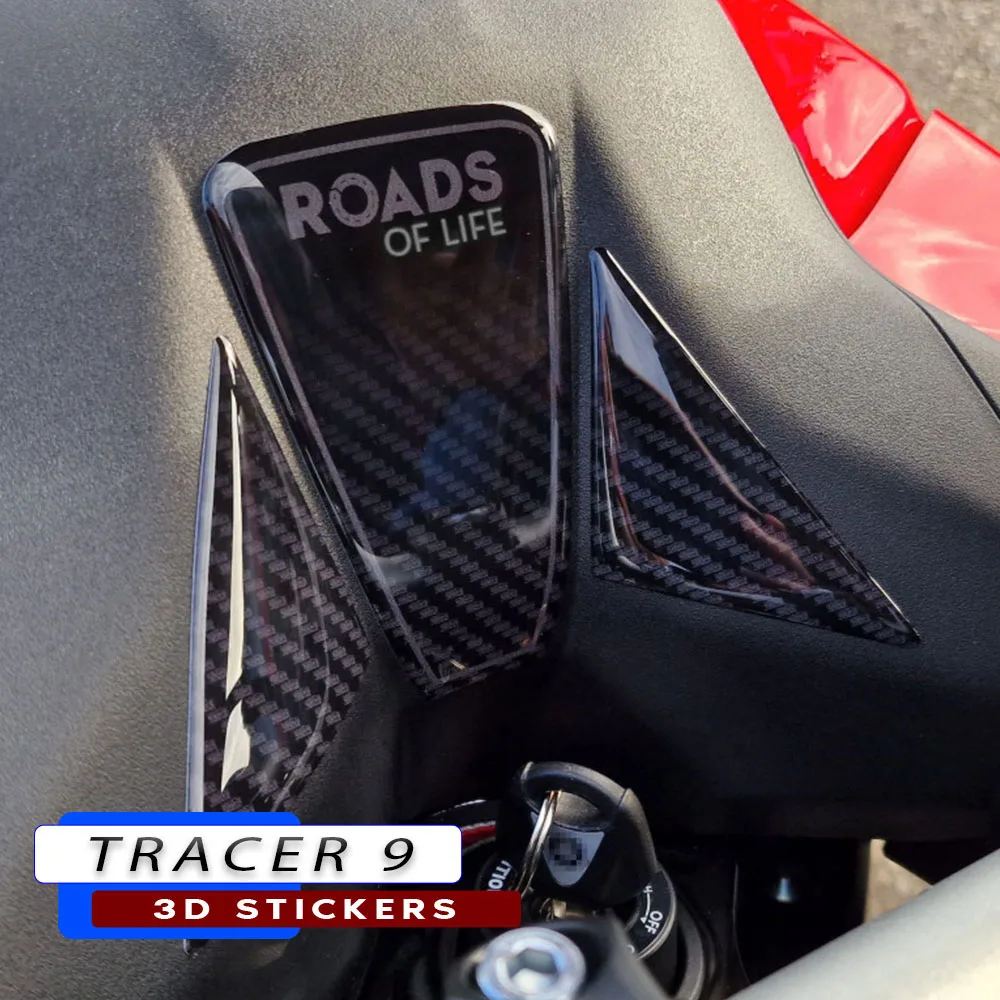 

Motorcycle Accessories 3D Epoxy Resin Sticker Decal 3D Sticker For Tracer 9 Tracer9 TRACER 9 TRACER9 2022 2023