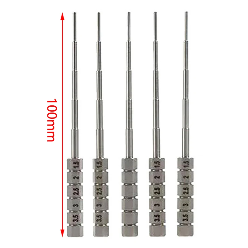 Roestvrijstalen Spoelmal 1.5Mm-3.5Mm Lont Draadspiraal Mal Professioneel Microspoelgereedschap