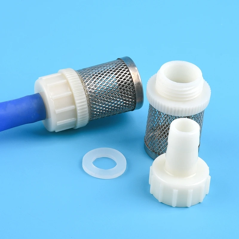 G1/2 4~20mm Hose Filter Drip Irrigation Industrial Agriculture Water Stainless Steel Mesh Filter Water Pump Inlet Filter