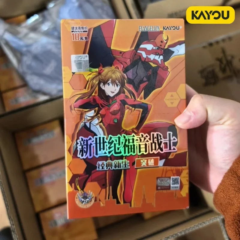 

Kayou Neon Genesis Evangelion EVA Cards Wave 2 Official Anime Merchandise New Birth Breakthrough Asuka Langley Rei Ayanami