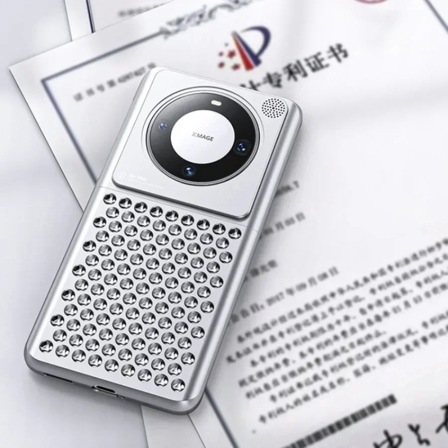 

Чехол для телефона с ароматерапией для Huawei Mate 60 50 Pro, безрамный металлический бампер из алюминиевого сплава, противоударный охлаждающий чехол с защитой от царапин