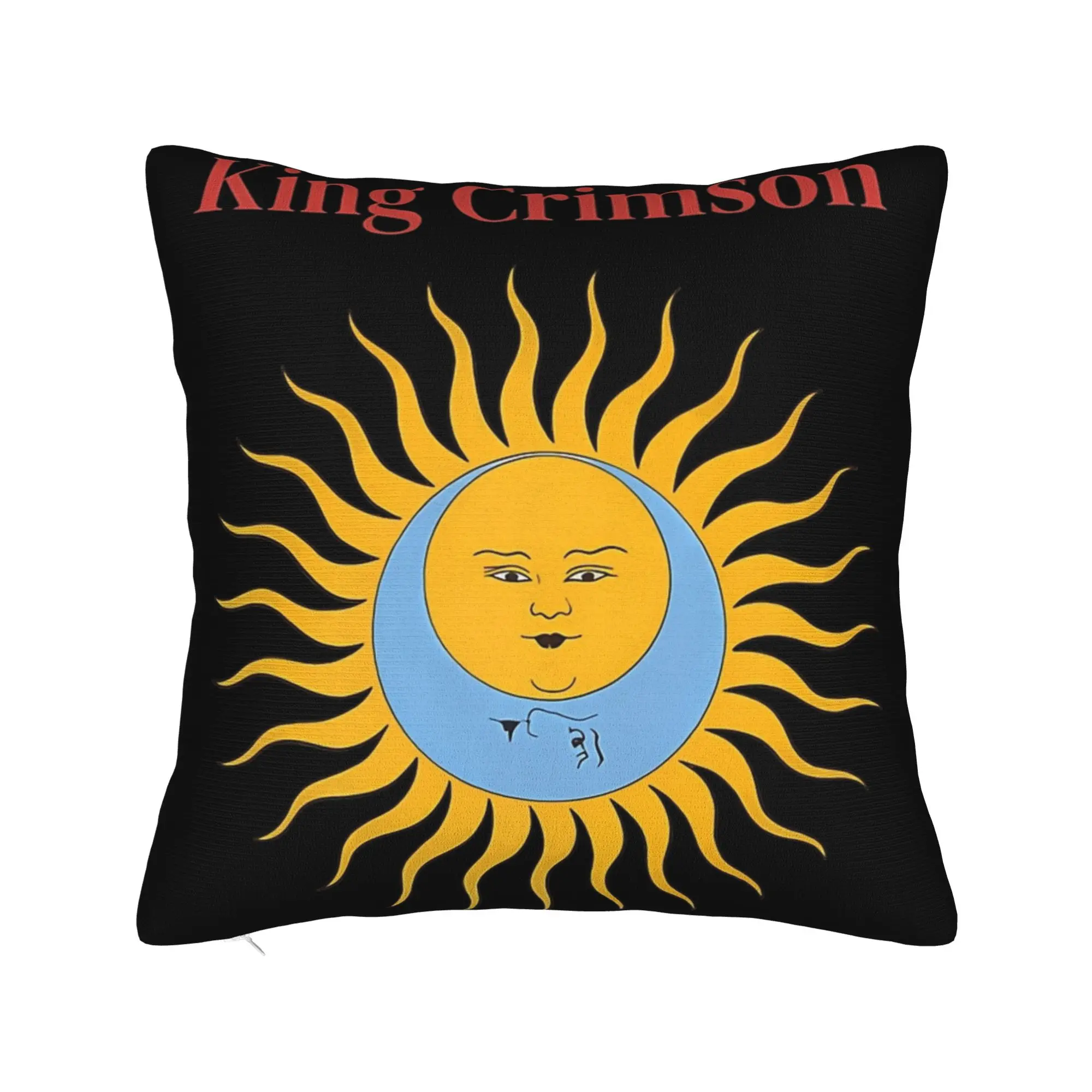 Decorative Pillowcases King Crimson Rock Band Stuff Bedroom  Throw Pillow Case Cover Zippered Multi Size
