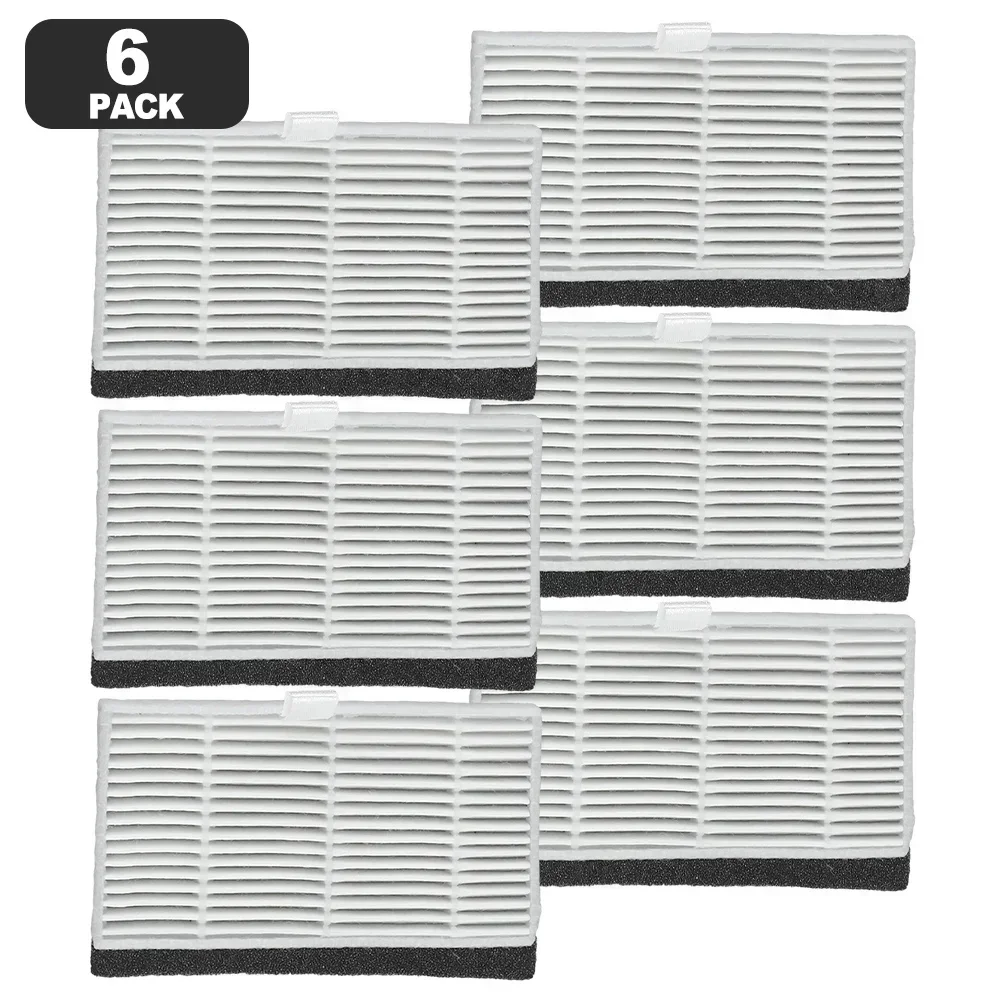 6PCS Replacement Washable Filter Captures Fine Dust Particles And Others For Honor Choice Robot Cleaner M1 Home Appliance Parts