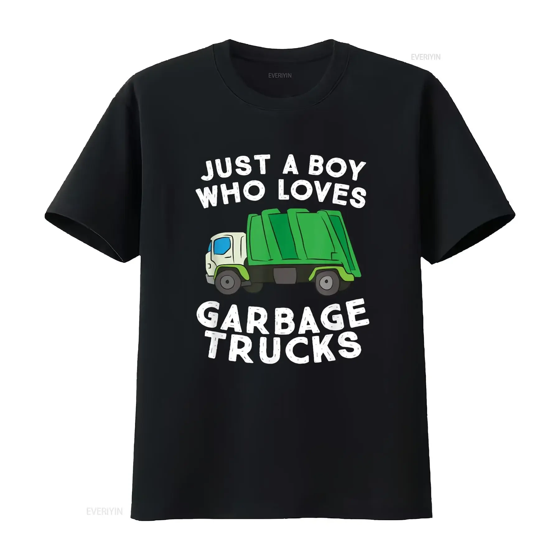 

Мусоровоз Just A Boy Who Loves Trucks футболка винтажная стираная мягкая удобная универсальная дышащая стильная модная мужская футболка