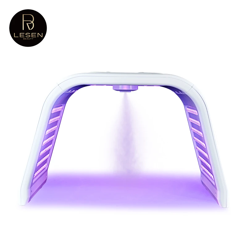 7 Colours LED Light Therapy Spray Mask Photorejuvenation PDT Spectrometer Moisturising & Whitening Home Beauty Skin Care Tools