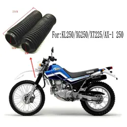 Modified Front Shock Absorption Absorber Fork Suspension Damping Dust Cover For Yamaha KL250 XG250 XT225 AX-1/250