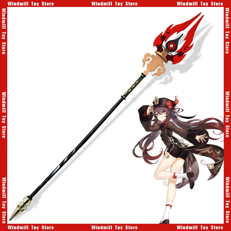 

180cm Staff of Homa Genshin Impact Hu Tao Game Peripherals PVC Wooden Detachable Weapon Model Bamboo Cosplay Props Collections