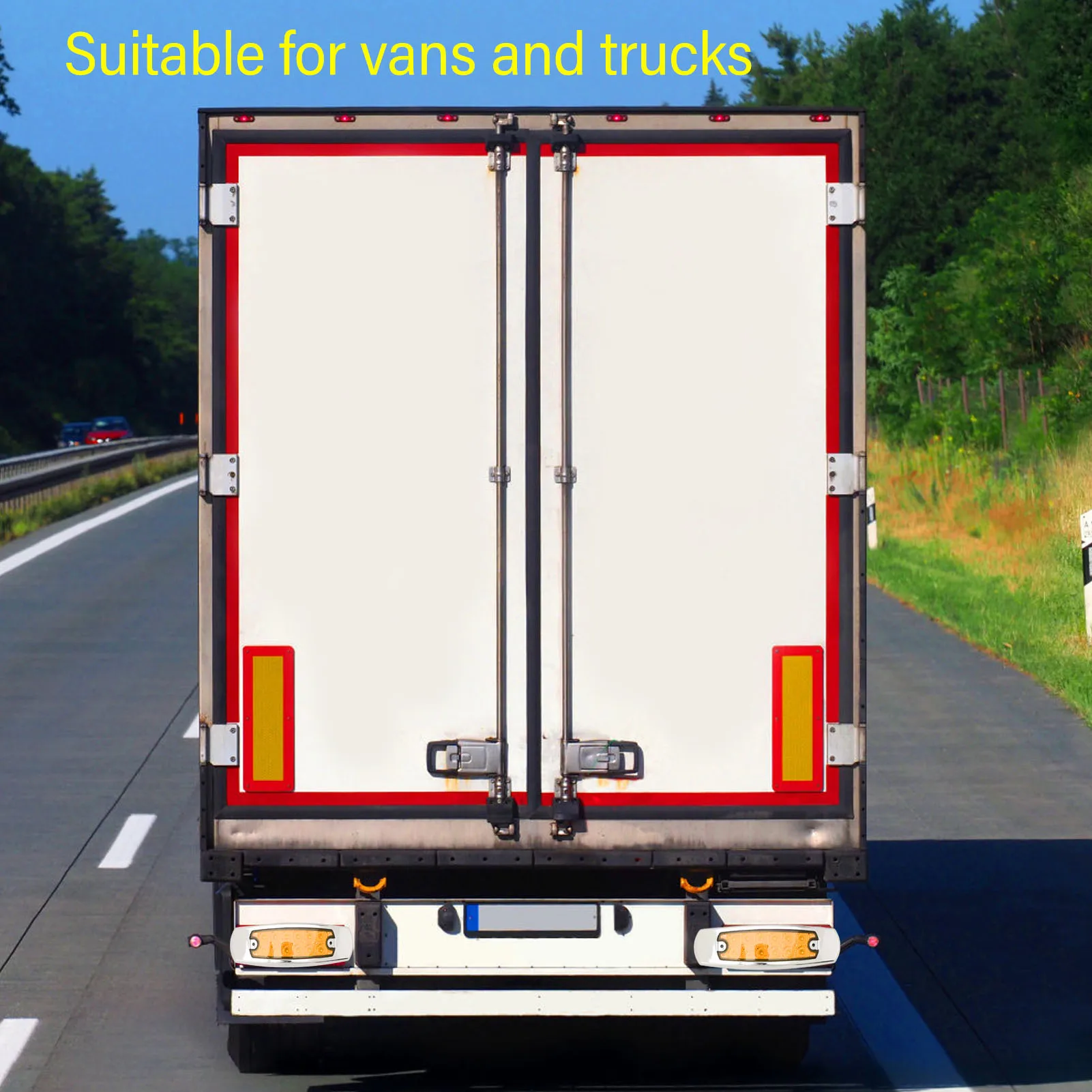 10 قطعة أضواء خلفية الفرامل 12 LED حبيبات مصباح مستديرة متفاوتة الأحجام مشرق الإضاءة مانعة لتسرب الماء مكافحة 6000K شاحنة تحذير أضواء للمقطورة