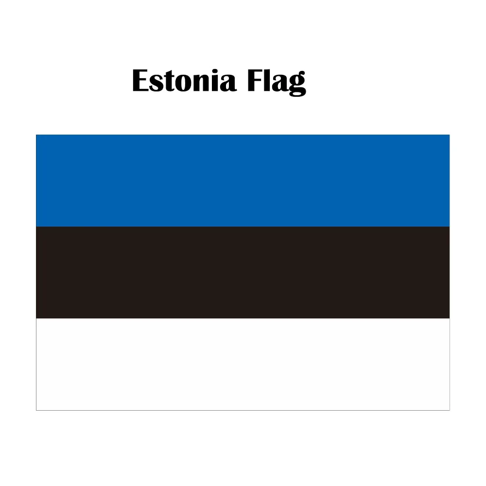 KAFNIK, 20*30cm/30*45cm/40*60cm/60*90cm small flags Estonia flag for Countries World Event Decorative Flags
