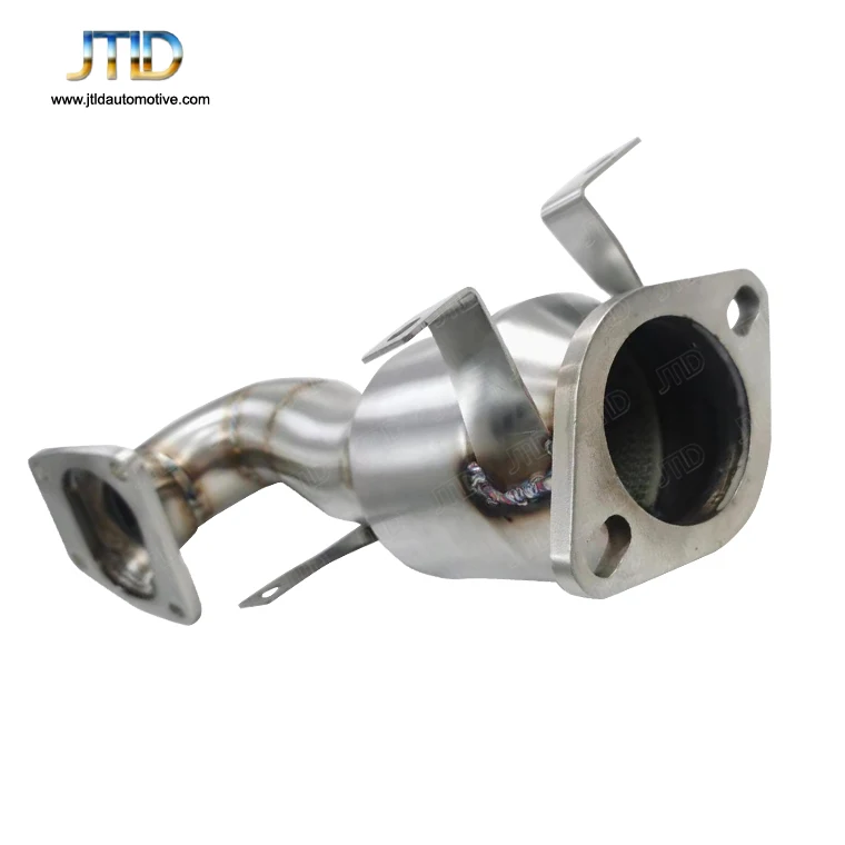 Downpipe For Fiat 500 1.4L SS304 Stainless Steel Performance Catless Exhaust System  - Active Sound System Exhaust