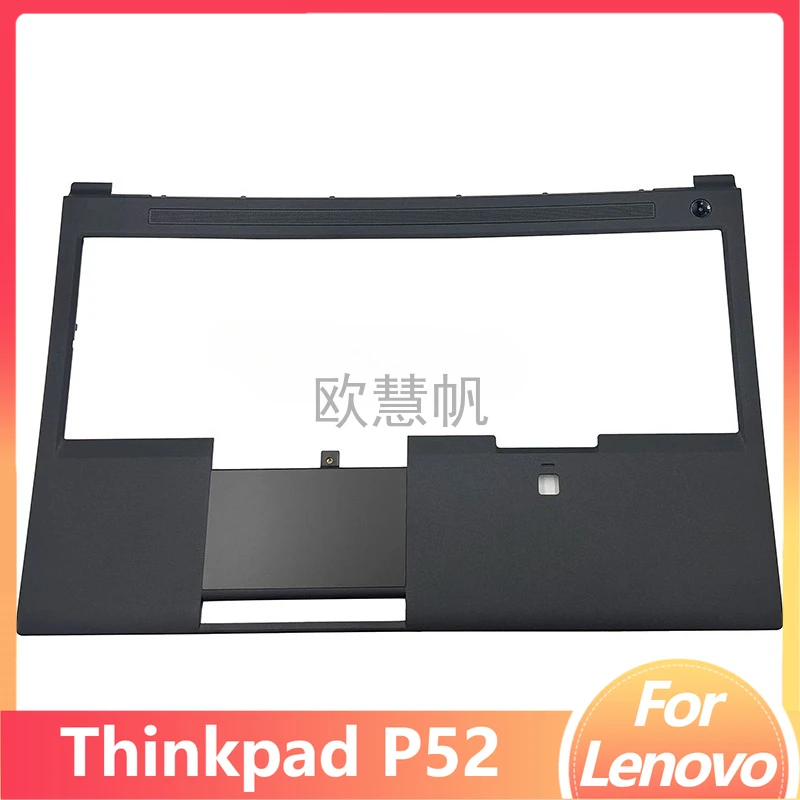 

M New for Lenovo Thinkpad P52 Laptop Palmrest Upper Cover Top Case with Fingerprint Hole 01HY779 AP16Z000100