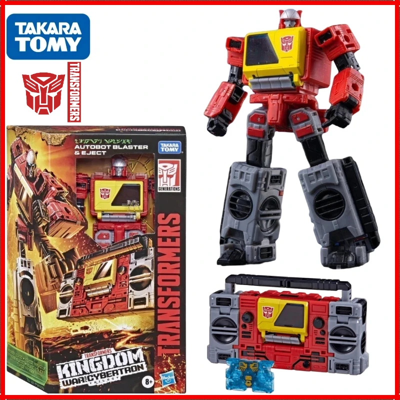 original TM Transformer G Series Kingdom WFC-K44 Recorder & Ejecto Collect Figure Anime Robot Anime Action Models Kid Gifts