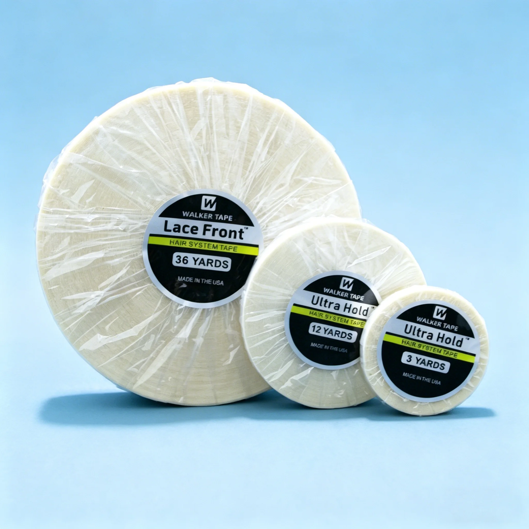 Walker Ultra Hold Tape 3/12/36 Yards Strong Adhesive Hair System Tape for Lace Wigs Toupees