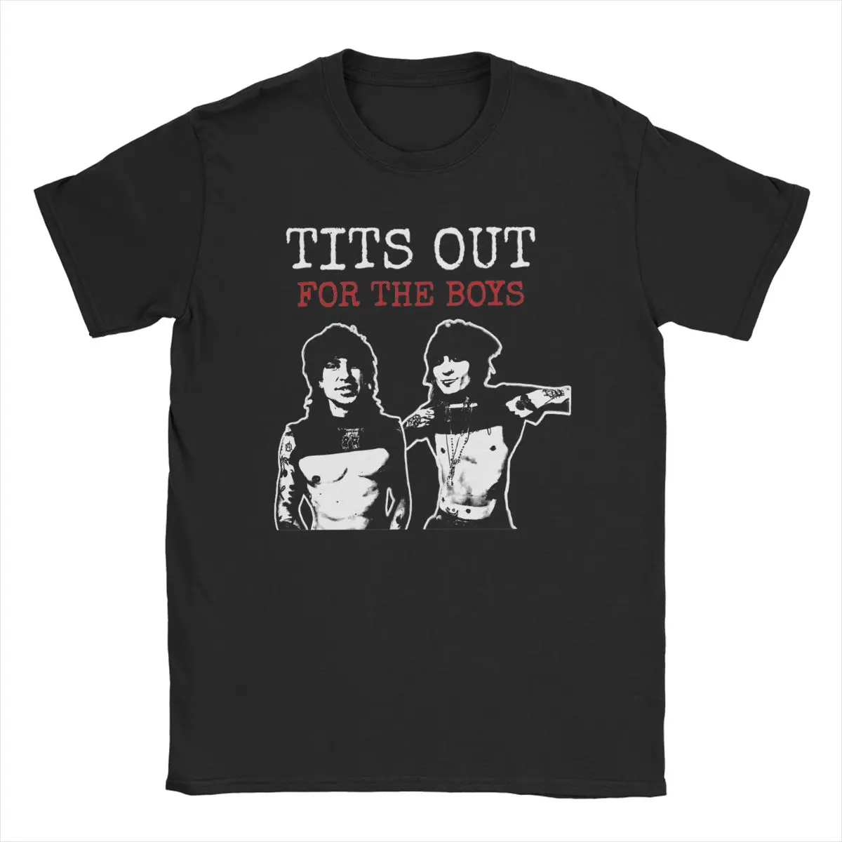 Men T-Shirt Jake Webber Johnnie Guilbert Novelty 100% Cotton Tees Short Sleeve The Tinas T Shirt Round Neck Tops Printed