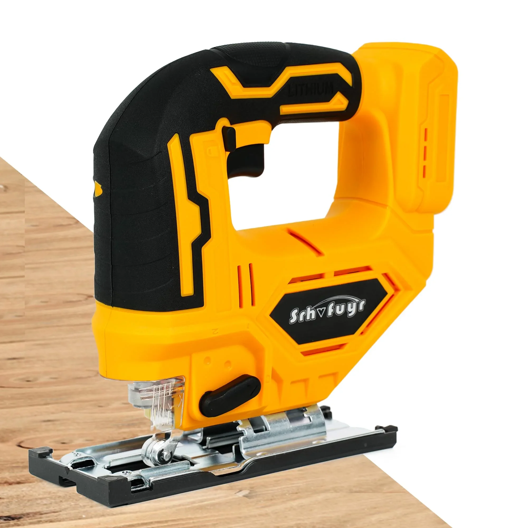 

Cordless jigsaw compatible with 20V battery 2700RPM orbital adjustable variable speed suitable for wood plastic metal