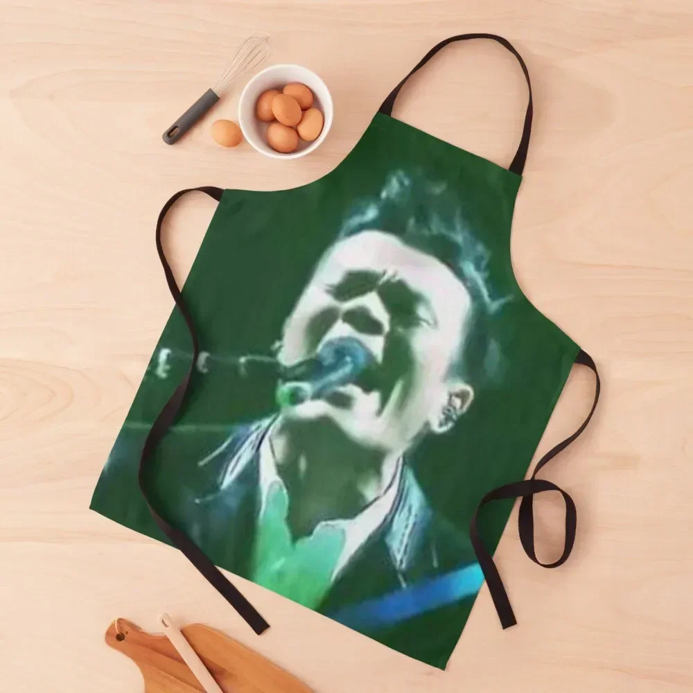 JYP KPOP Merch 'Wae geuleonji molla' JYP Autotune Stickers Apron Chef Uniform For Men Kitchen Things And For Home Apron