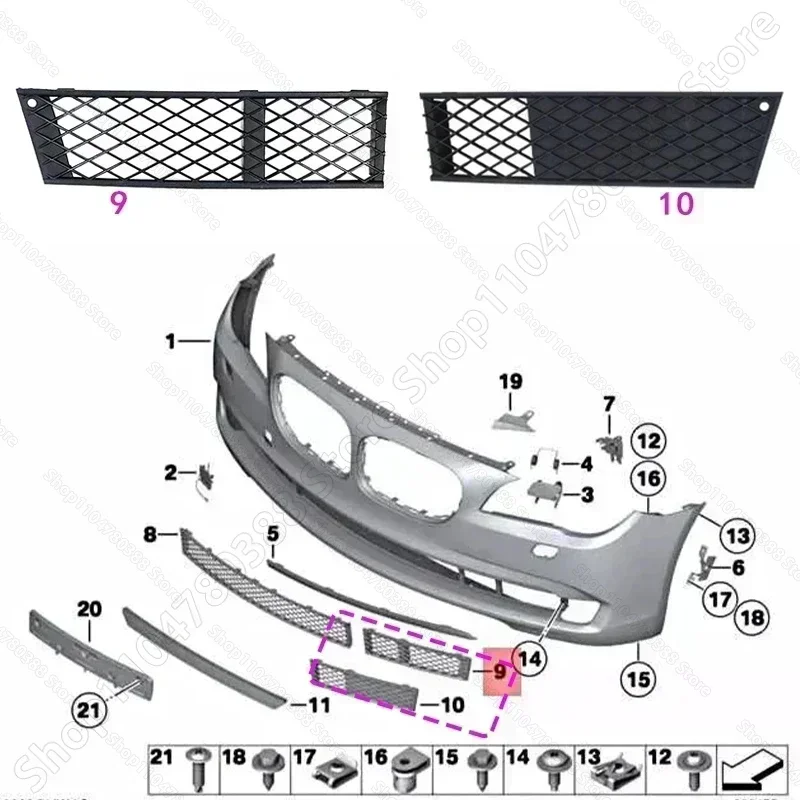 Front Bumper Grille…