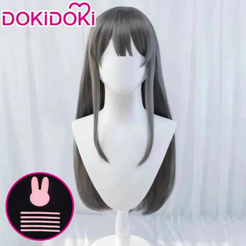 

Парик Mai Sakurajima, аниме Seishun Buta Yarou wa Bunny Girl DokiDoki Senpai no Yume wo Minai, парик для косплея, заколки