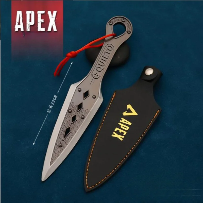 22 cm Apex Legend Leuchtende Drehbare Böse Geist Kunai Spiel Peripherie Warith Familie Erbstück Metall Waffen Messer Modell Geschenke Spielzeug