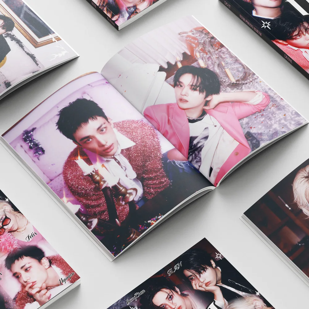الجملة 80 صفحة كتاب صور SKZOO STRAY KIDS ألبوم DO IT البضائع صور بطاقات مجلة Stray Kids المشاهير صور الميلاد
