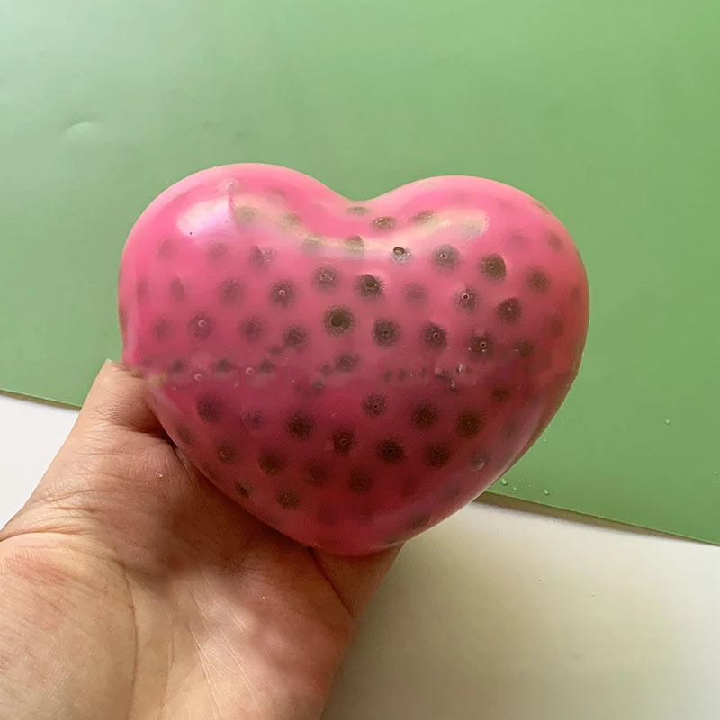 New Love Squeeze Pimples Decompression Toy Pinch Love Pimples Compulsion Anti-pressure Vent Toy Spooky Stress Relief Fidget Toy