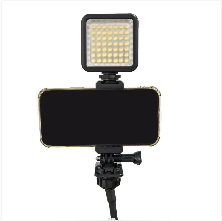 Phone Holder Clip Bracket Adapter for Smartphone Iphone Huawei Samsung Tripod 1/4 Inch Nut Hole Gopro Selfie Stick Accessories