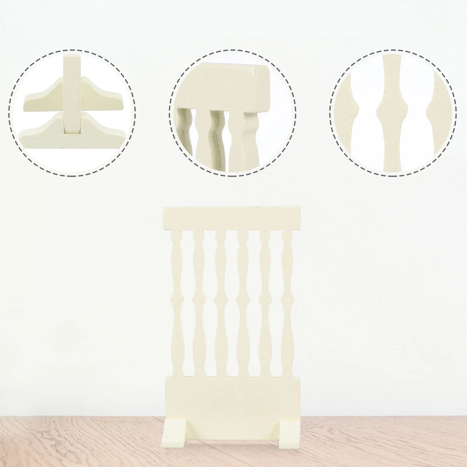 

Japanese Screen Wood Mini Desktop Ornament Vintage Home Decor Decorate Wooden