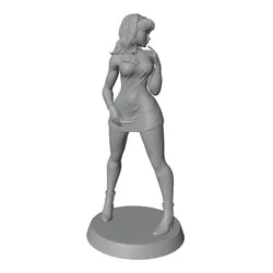Miniatura de resina 75 mm para juegos de rol y coleccionismo