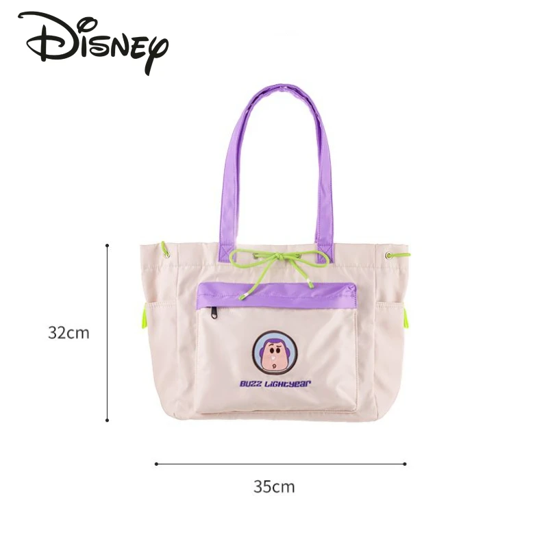 Disney-bolso de hombro de gran capacidad para mujer, cartera versátil de alta calidad, estilo informal, novedad de 2023