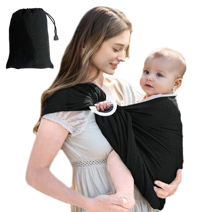 2026 Stillen Baby Rucksack Tragbare Easy Strap Baby Umarmung Tasche Mode Trend Alle Baumwolle Erziehung Zurück Tuch