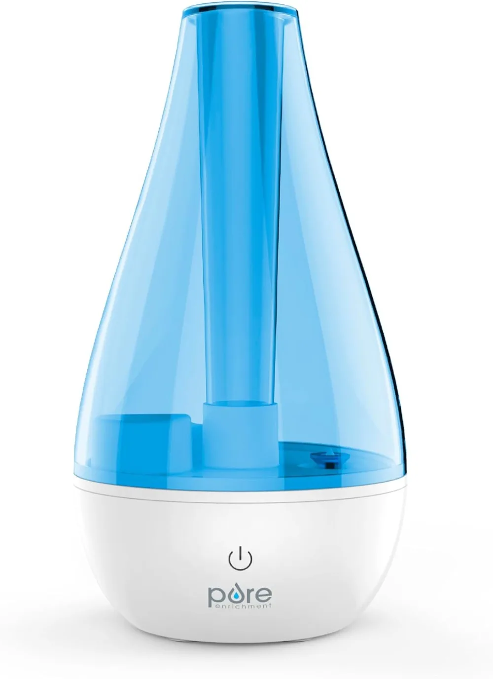 Humidificador ultrasónico de vapor frío, pequeño y compacto, puede funcionar por la noche con 2 vaporizadores