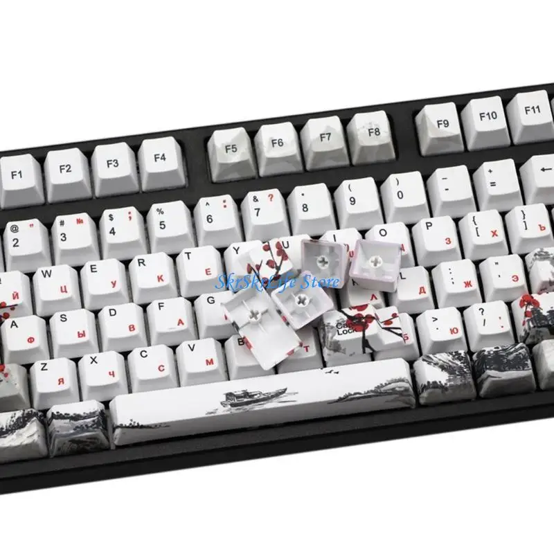 

E65e русские клавиши клавишной плиной цветов