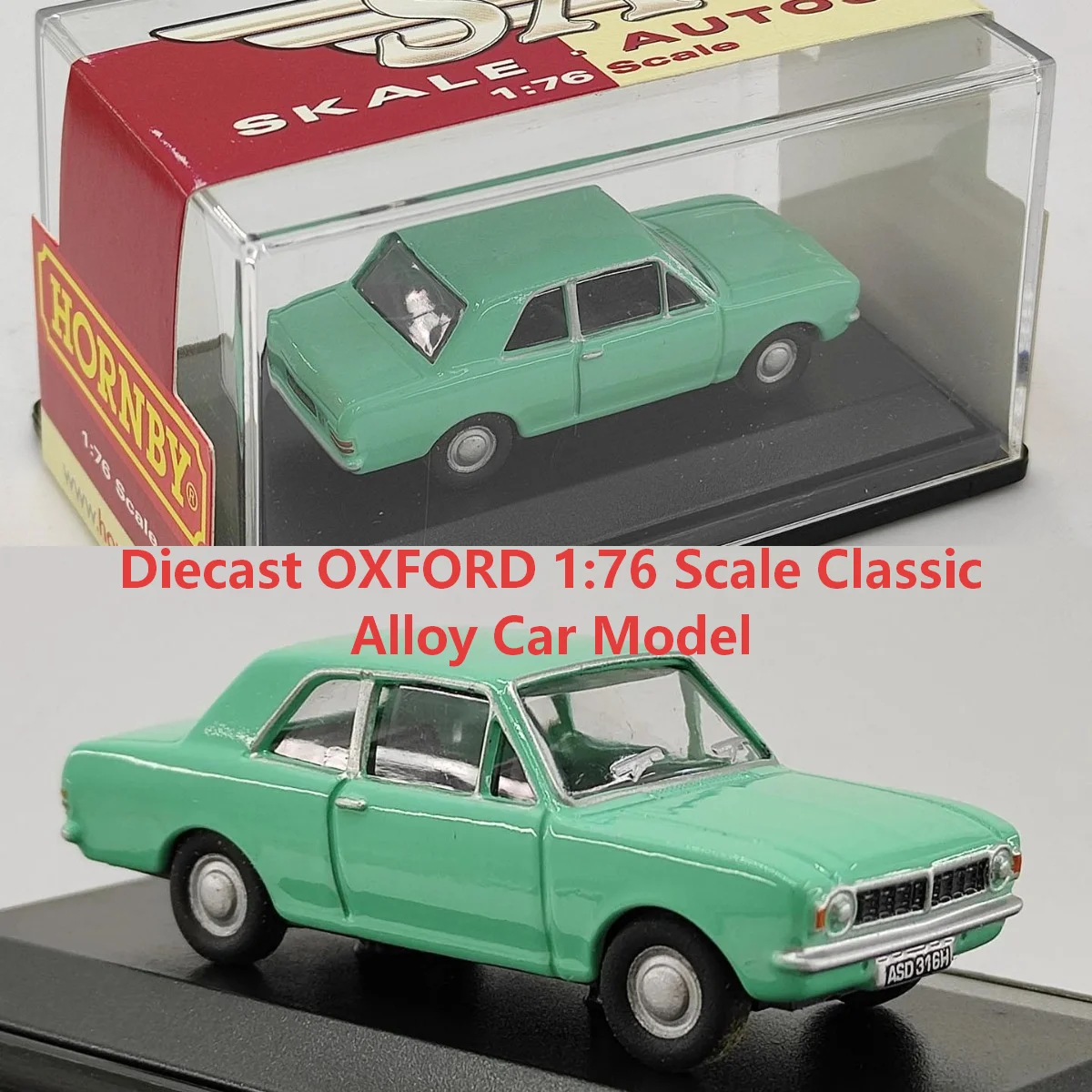 Diecast OXFORD 1:76 Scale Classic Alloy Car Model