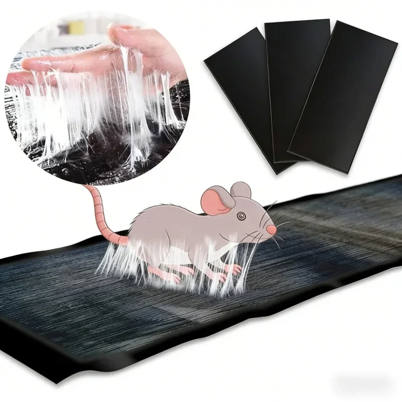 Trappole per topi di grandi dimensioni con forte adesivo 60-120CM Trappola per topi domestica ad alta efficienza Colla per topi con forte adesivo Adesivo per topi Ratto 2028