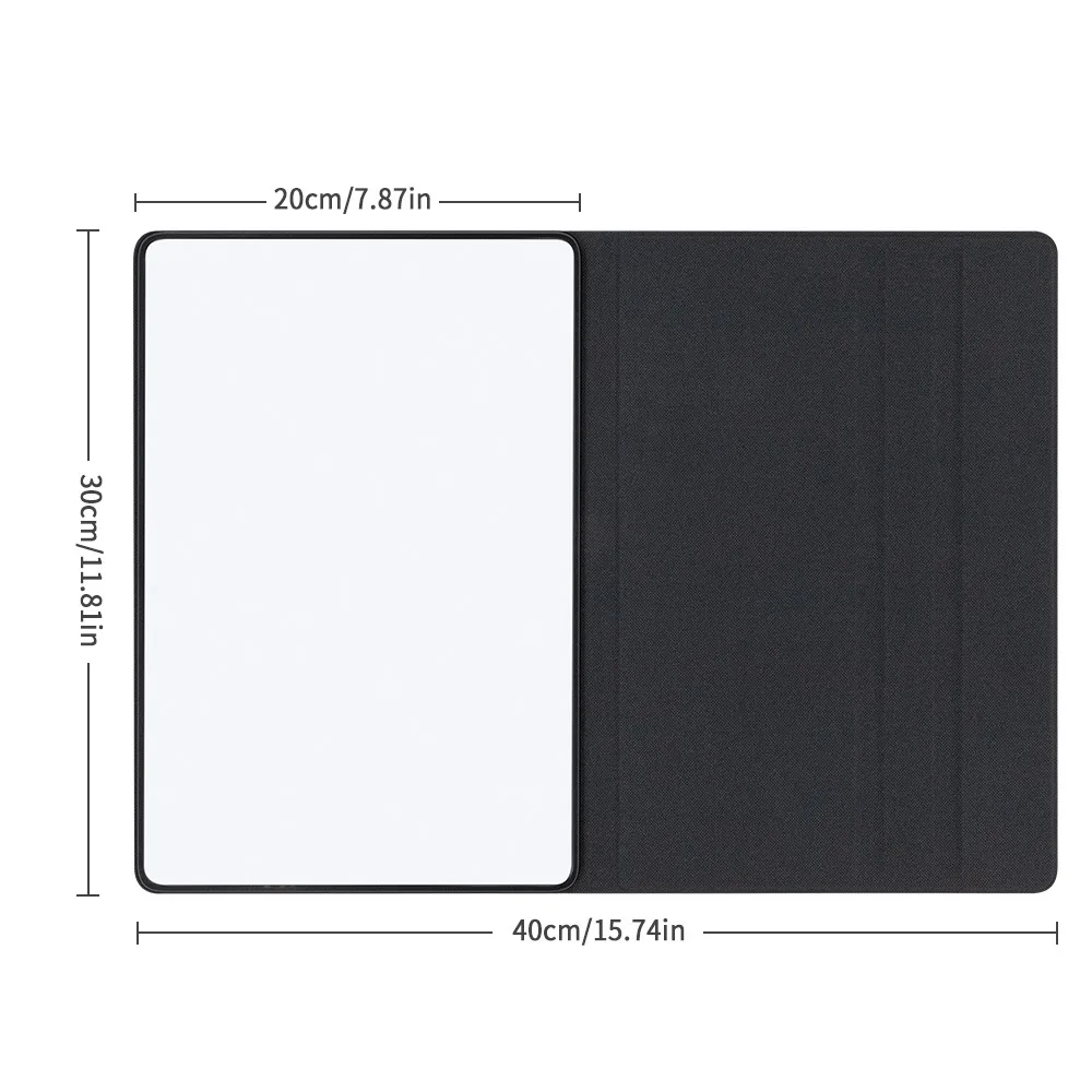 Mini Note Desktop Magnetische Lederhülle Whiteboard Büro Nachricht Kinderheim Entwurf Tafel