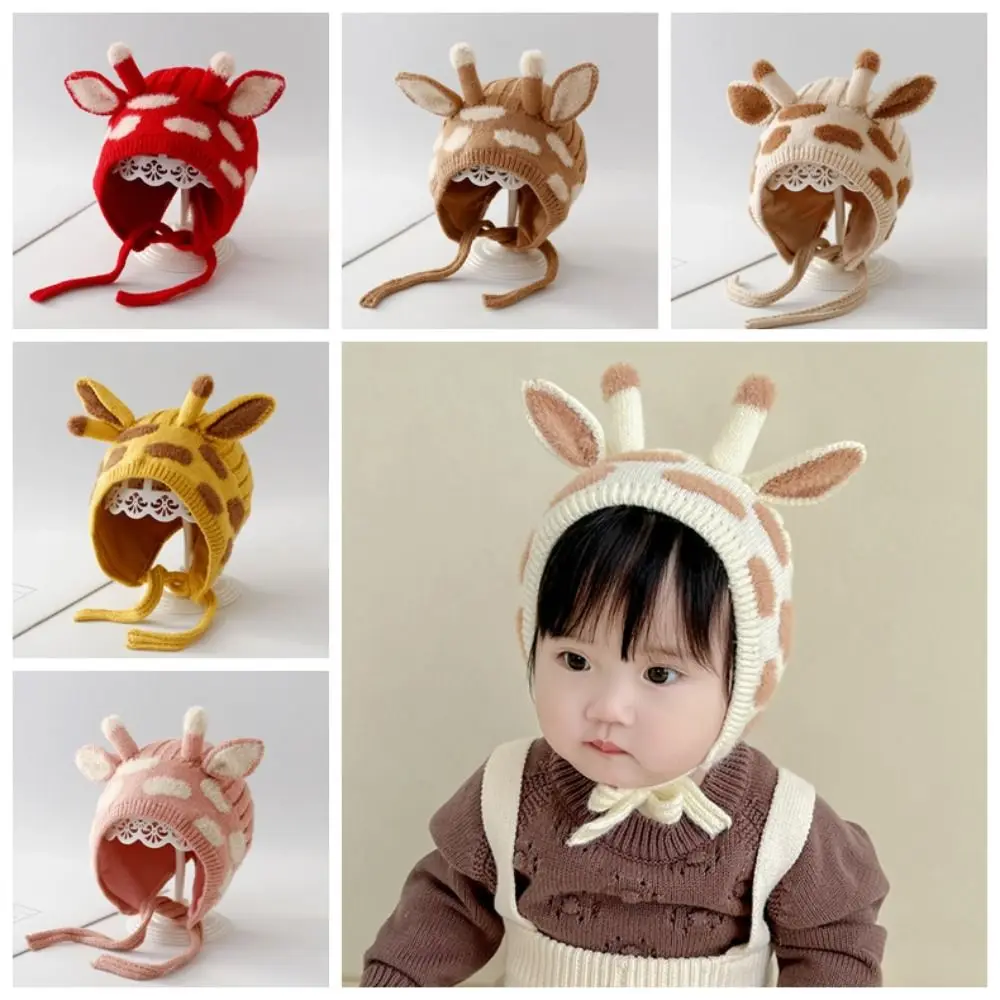

Cute Cotton Baby Cap Warm Cartoon Cartoon Baby Hat Soft Thickening Girl's Ear Protection Cap Winter