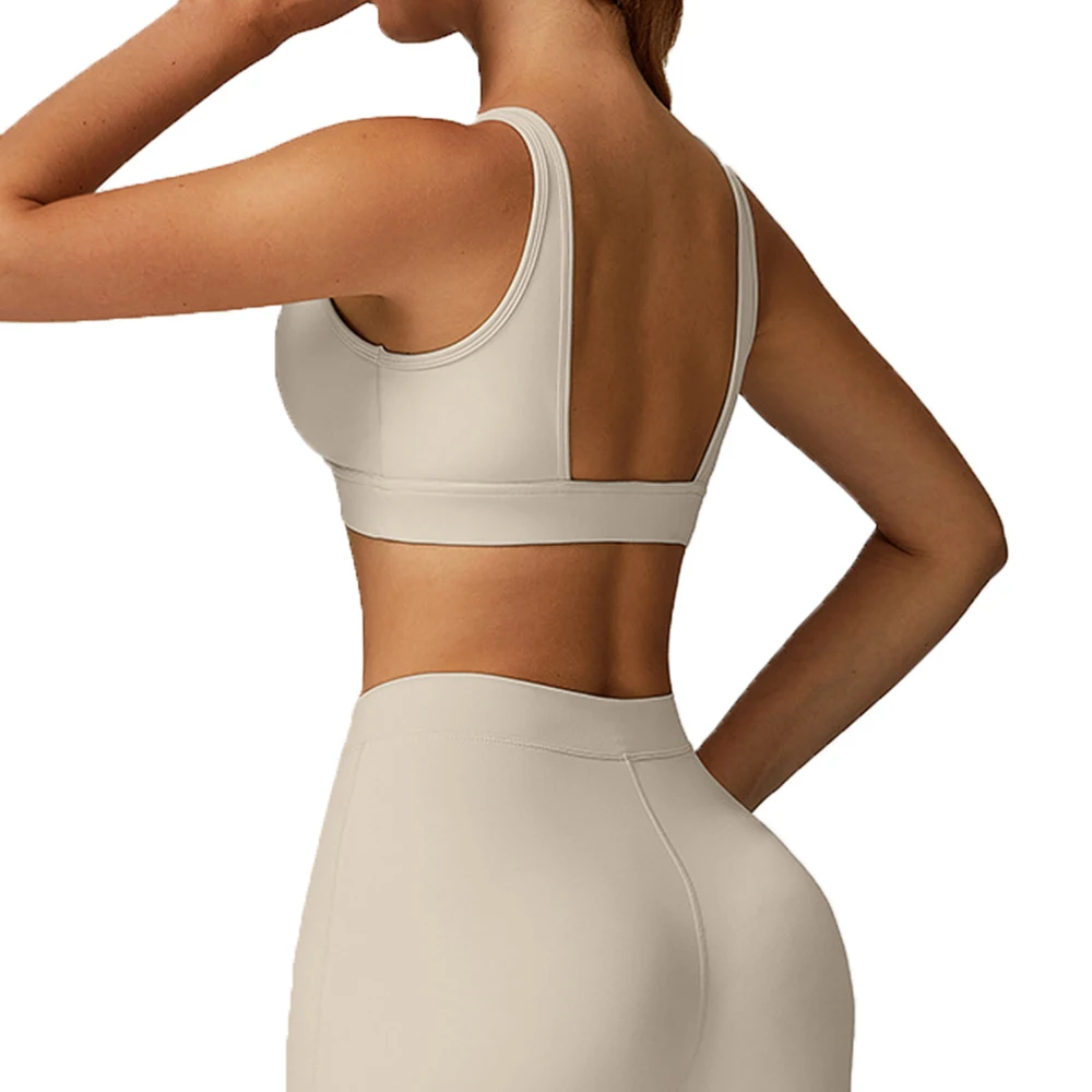 

Women Sports bras Fitness Top Deep V Yoga Bra Gym Workout Sports Underwear Running Push Up Vest Female Shockproof Crop Top
