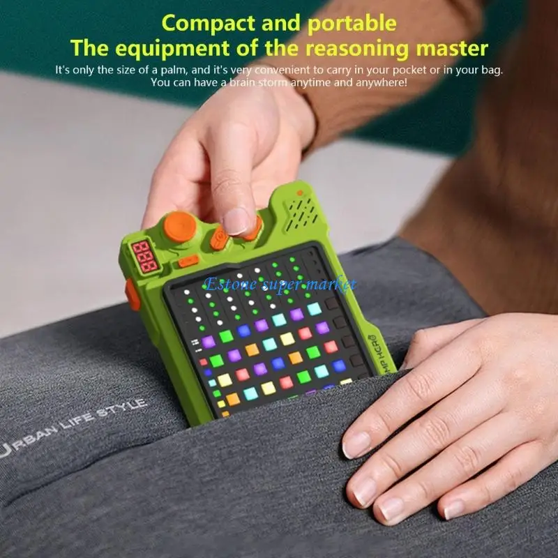 Machine décodage éducatif STEM 090B pour enfants, jeu Puzzle en plastique ABS sûr pour le développement du cerveau les