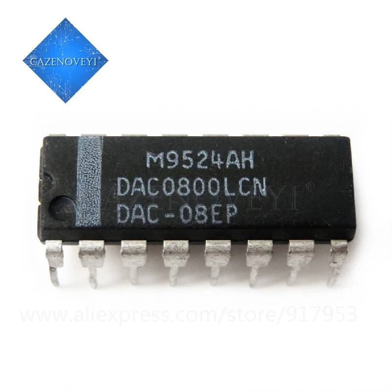 10pcs/lot DAC0800LCN DAC0800