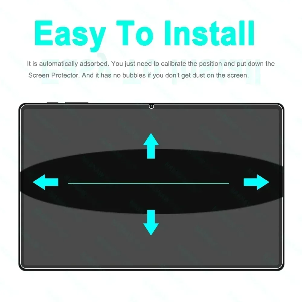 Protecteur d'écran HD Scratch Verde, verre du Guatemala pour tablette T40HD, film de protection, patch last, 10.36 pouces, 2 pièces