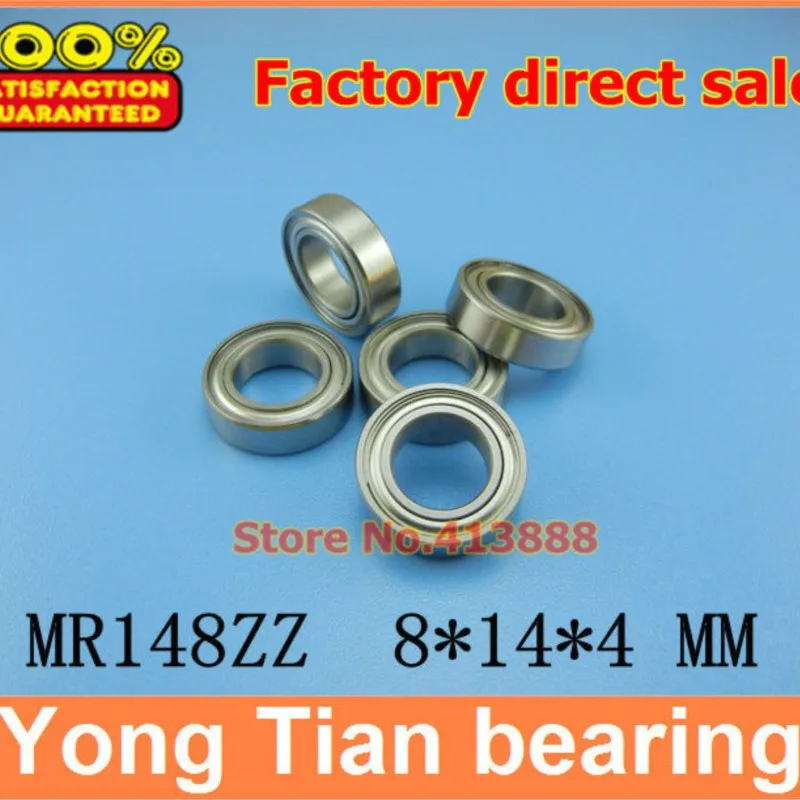 

NBZH bearing(1pcs) High Quality Ball Bearing (stainless Steel 440C material) SMR148ZZ 8*14*4 Mm ABEC-5 Z2