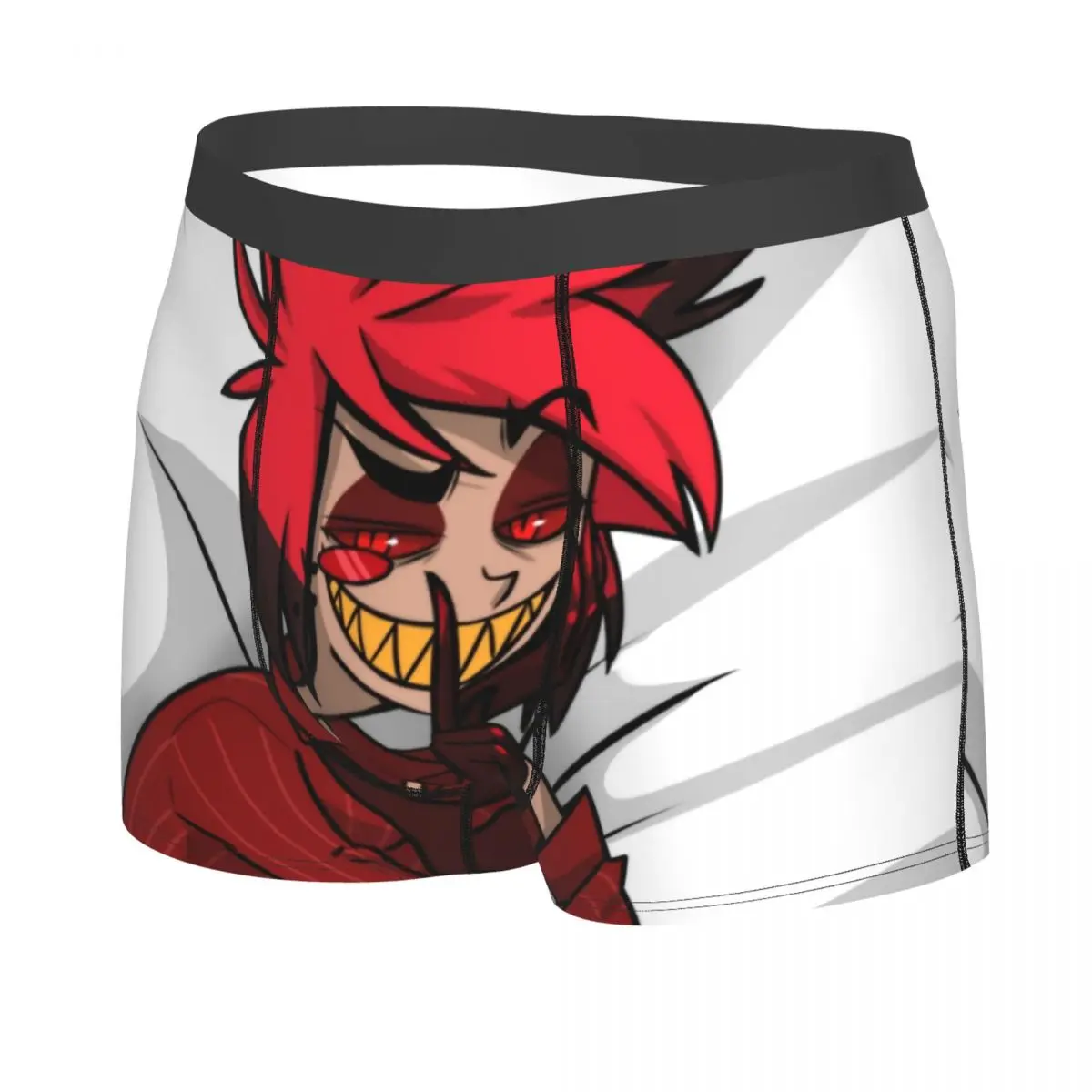 Helluva Animated Web Movie Underwear Men Sexy Print Custom Alastor Buddy Boxer Shorts Panties